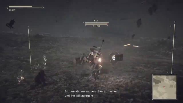 NieR:Automata - 2B & 9S vs Eve #30 |Kinji смотреть онлайн