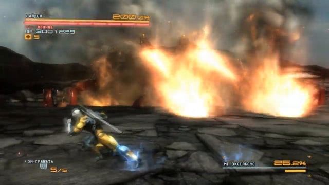 Метал Гир Эксельсус, без урона(revengeance mode, s rank) смотреть онлайн