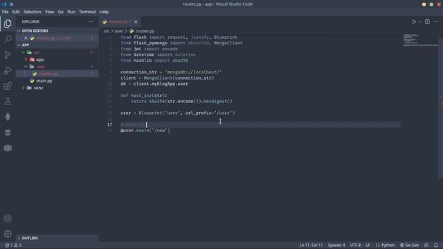 Creación de API Flask implementando Blueprints смотреть онлайн