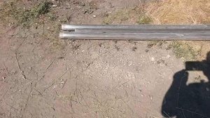 быстрая чистка НКТ трубы от ржавчины.