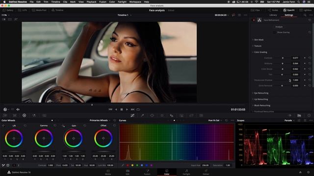 Face Refinement OFX | Davinci Resolve Tutorial смотреть онлайн