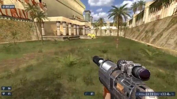 Temple of Ptah - Holy Garden (SERIOUS, ALL SECRETS) - Serious Sam HD Extended