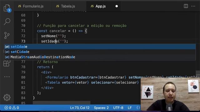 React Hooks 32 - Projeto final (Parte 12) смотреть онлайн