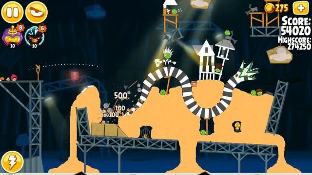 Angry Birds Seasons - Piggywood Studios - Level 2-33 - 296,920 - World Record! смотреть онлайн