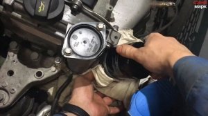 замена масла на vw polo cfna 1.6 своими руками