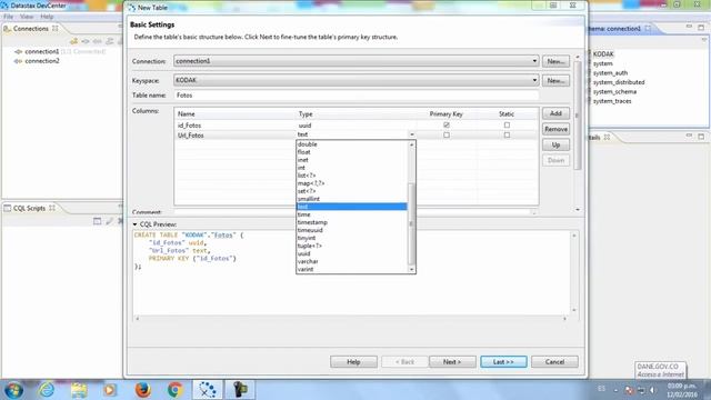 Creación de Bases de Datos, Tablas con CASSANDRA смотреть онлайн