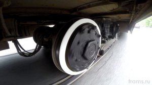 Под трамваем: тележка вагона ЛМ-68М № 2423 [GoPro]