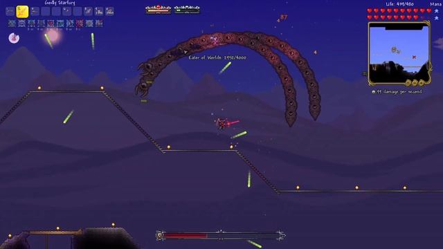 Terraria Calamity Infernum Eater of Worlds смотреть онлайн