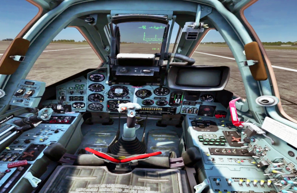 Вылет на Су-25Т в DCS World в VR шлеме. смотреть онлайн