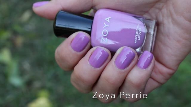 Обзор лак Zoya Perrie смотреть онлайн
