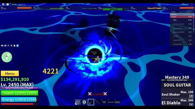 Highlights Combo Portal + God Human,Dragon Talon,E Claw,Sharkman + CDK (Blox Fruits Bounty Hunting) смотреть онлайн