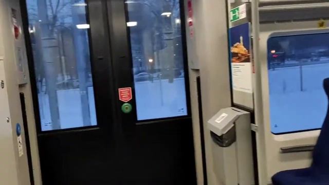 We Enter The Carriage On A Moscow Train