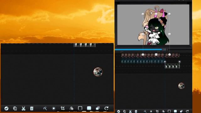 || Туториал по анимации в Cute CUT || Недо-туториал || Gacha Live || By Pink Demon || смотреть онлайн