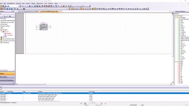 FX3U Программирование в FBD смотреть онлайн