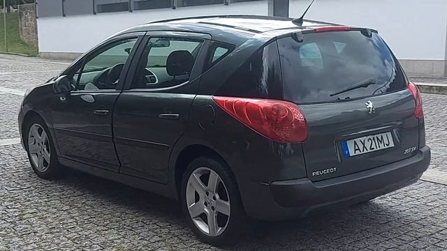 Peugeot 207 SW, motor 1.6 Diesel Turbo ano 2007 смотреть онлайн