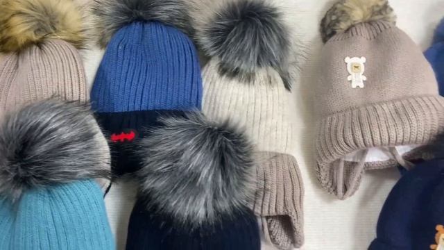 Вязанная детская шапка смотреть онлайн