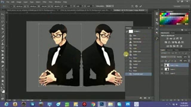 how to mirror in photoshop смотреть онлайн