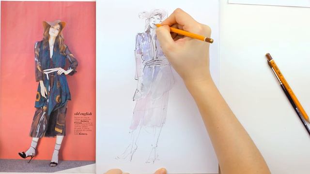 Drawing clothes tutorial смотреть онлайн