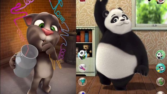 Talking Tom Cat vs Talking Paul Gameplay (Android, iOS iPhone, iPad, iPod Touch) смотреть онлайн