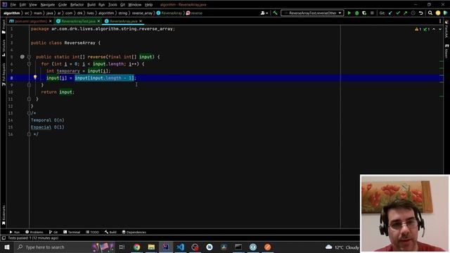 Solución a reverse-array - Java смотреть онлайн