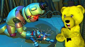 ФАНТАЙМ ФРЕДДИ УБИЛ БОН БОНА  ВЗЛОМ FNAF The Glitched Attraction