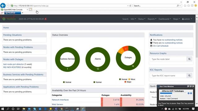 OpenNMS Add Node смотреть онлайн
