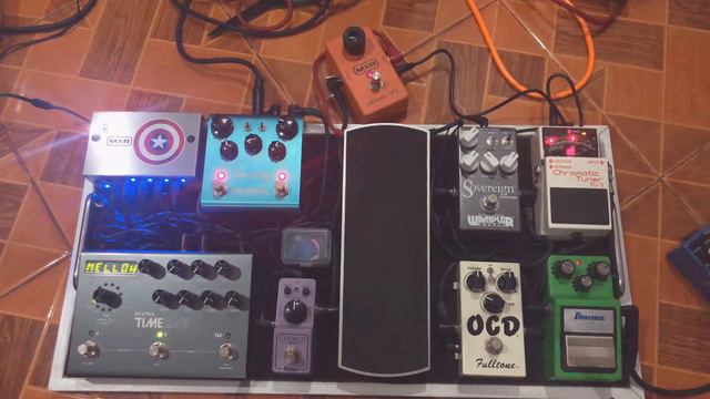 Ibanez TS9 + mxr Phase90 + Strymon Timeline + Strymon blueSky смотреть онлайн