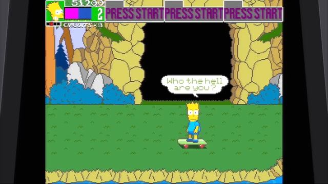 The Simpsons Arcade Game: All Bosses смотреть онлайн