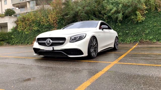 Mercedes S63 AMG Coupe | Walkaround | SwissRichStreets смотреть онлайн