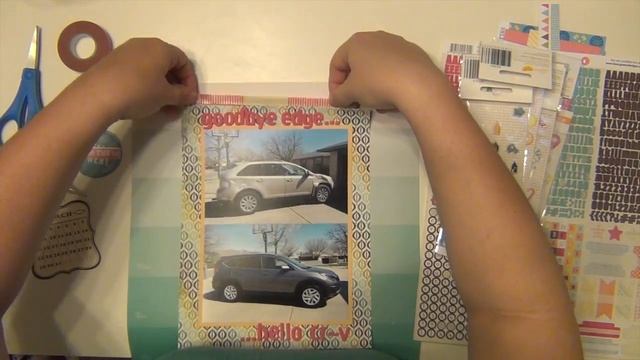 Scrapbooking Process 124: Goodbye Edge... (March Scrap Stash kit) смотреть онлайн
