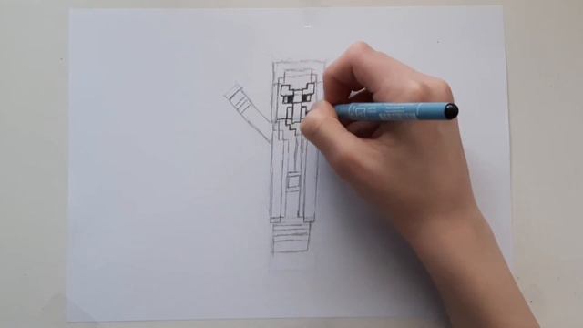 How to draw minecraft iceologer смотреть онлайн