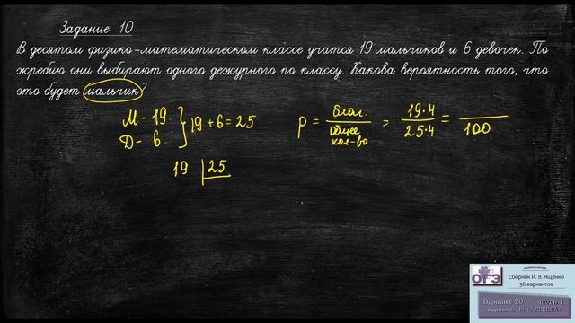 2023. ОГЭ. Сборник Ященко, вариант 20 часть 1, задания 6-14, блок алгебры смотреть онлайн