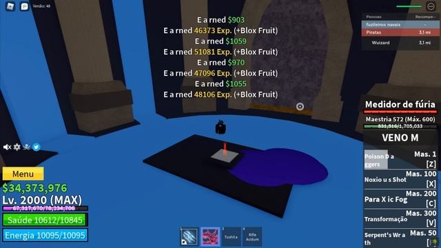 COMO PEGAR A ESPADA TUSHITA NO BLOX FRUITS! смотреть онлайн