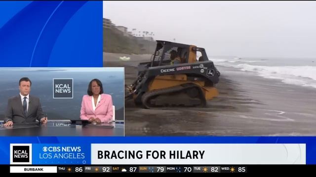 Southern California prepares for Hurricane Hilary смотреть онлайн