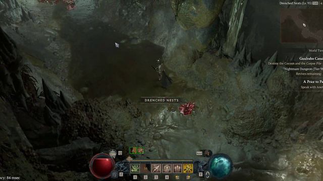 Necromancer Nightmare Tier 98 Bone Spear- Diablo 4 смотреть онлайн