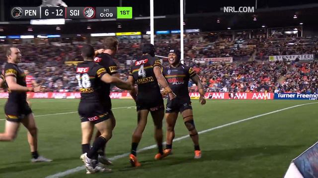 NRL 2023 | Penrith Panthers v St George Illawarra Dragons | Match Highlights смотреть онлайн