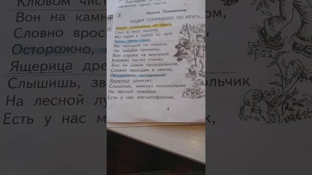 Ирина Токмакова Ходит солнышко по кругу... Выразительное чтение смотреть онлайн