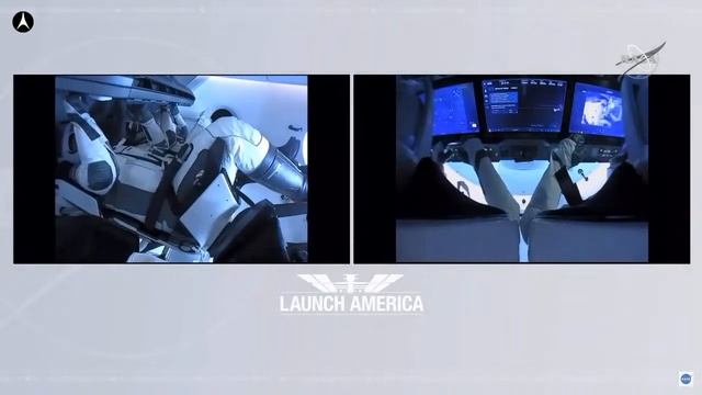 NASA/SpaceX- Undocking SpaceX Dragon-2 "Endeavour" from the ISS - August 1, 2020 смотреть онлайн