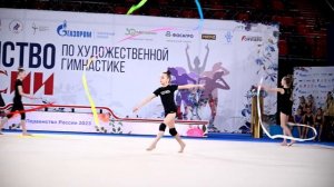 Sofia Ilteryakova Ribbon Junior Russian Championship 2023 Training