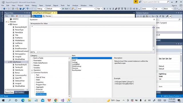 SSRS Tutorial - Join Datasets With Lookup смотреть онлайн