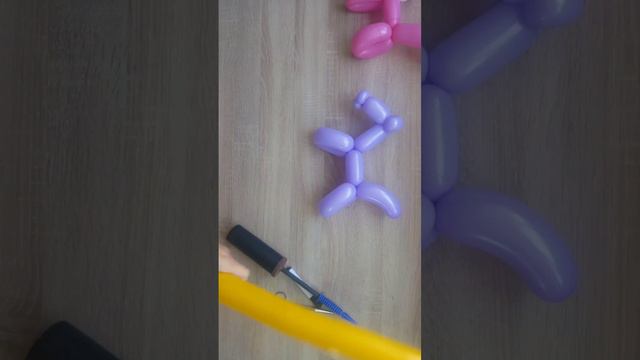 Лошадка из шарика. Diy balloon horse. смотреть онлайн