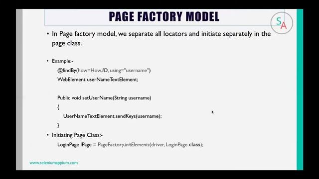 Cucumber Selenium Tutorials - What is Page Factory Model смотреть онлайн