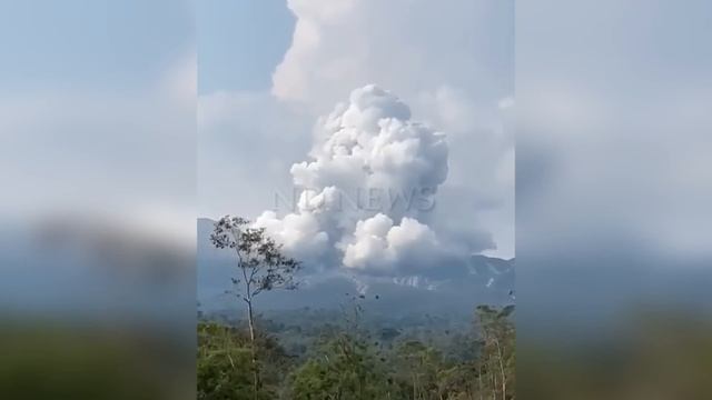Just now! The Rincon de la Vieja volcano erupted in Costa Rica! смотреть онлайн