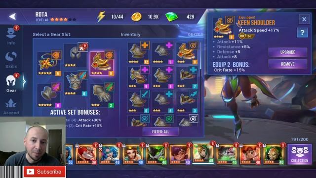 BARCODE - DUNGEON HUNTER CHAMPIONS - GEAR GUIDE 101: EARLY, MID, END смотреть онлайн