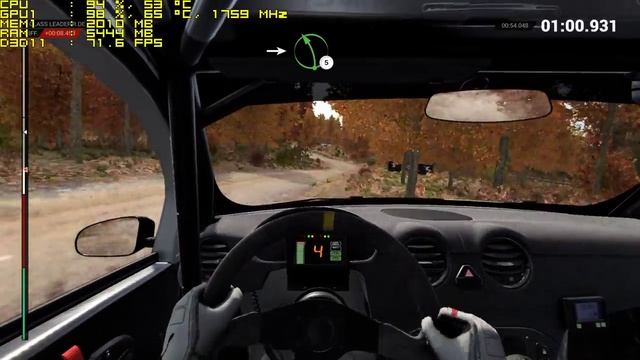 DiRT 4 PC gameplay on Pentium G4400 + GTX 1050 2gb OC смотреть онлайн