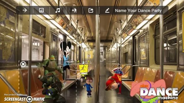 Dance Machine Nickelodeon Game #funny смотреть онлайн