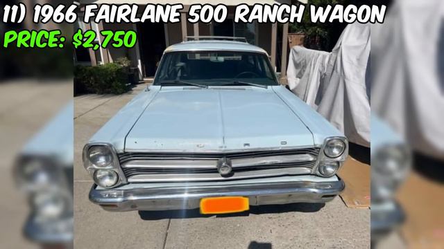 20 Unique Classic Cars For Sale Under $10,000 On Craigslist Marketplace! Cool Classic Cars!