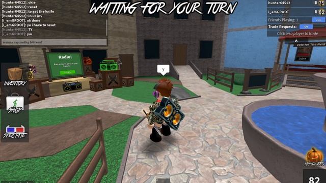 CORRUPT KNIFE?!?!!? (Roblox mm2 trust trade 2) смотреть онлайн