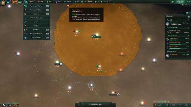 Tearing Through Traditions - Let’s Play Stellaris: Utopia #02 - Going Tall - Insane & No Sectors смотреть онлайн