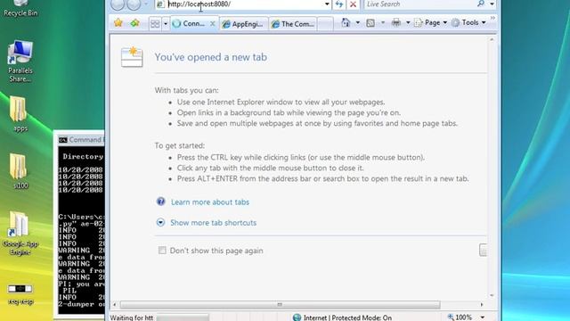 Running The Request Dumper Program on Google App Engine смотреть онлайн